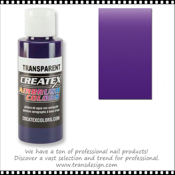 CREATEX AIRBRUSH Transparent Purple 2oz. #5135
