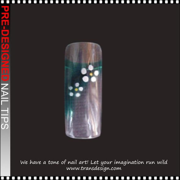 Pre-Designed Assorted -  70 Tips/Case #KT107 *