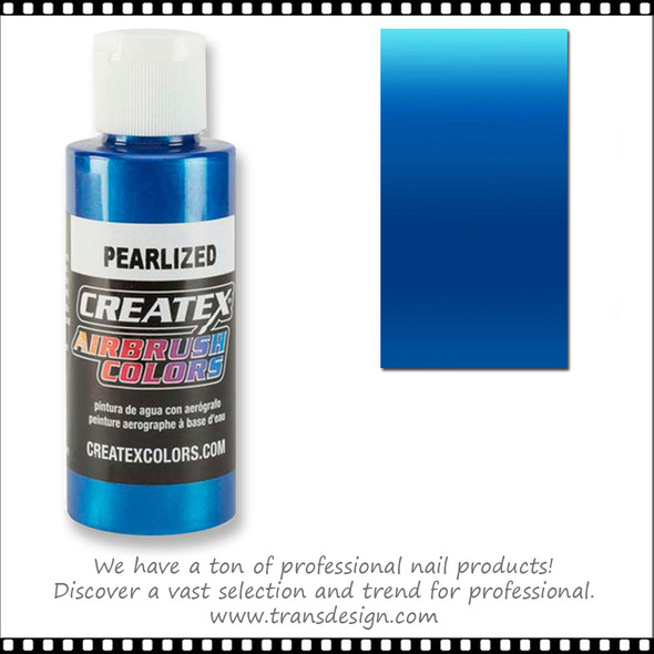 CREATEX AIRBRUSH Pearl Blue 2oz. #5304