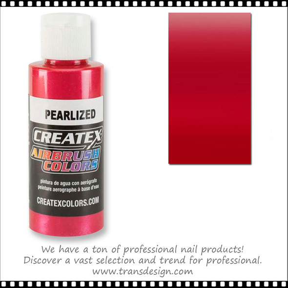CREATEX AIRBRUSH Pearl Red 2oz. #5309