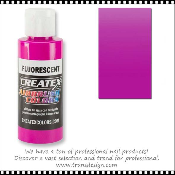 CREATEX AIRBRUSH Fluorescent Raspberry 2oz. #5402