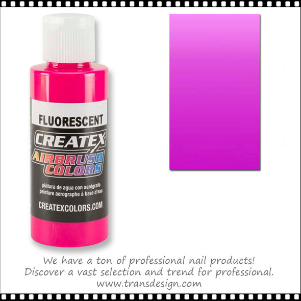 CREATEX AIRBRUSH Fluorescent Magenta 2oz. #5406