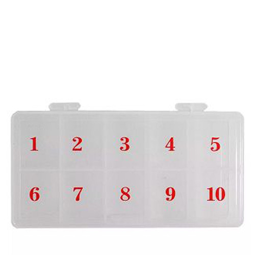 COLOR TIP -SQUARE Medium, Pink, Natural Shape 500/Case