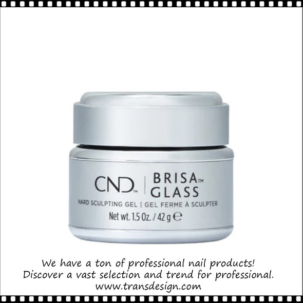 CND BRISA - Glass Sculpting Gel (Clear) 1.5oz.