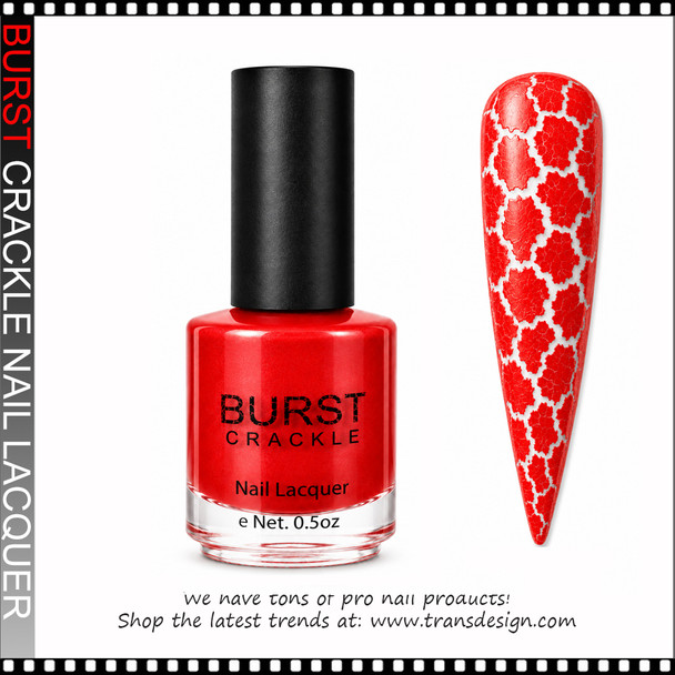 BURST CRACKLE Nail Lacquer - Best Friend  #17