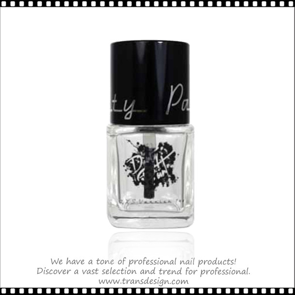 EMPTY GLASS BOTTLE -  Imprinted Black "DIRTY PAINT" 0.5oz 108/Tray