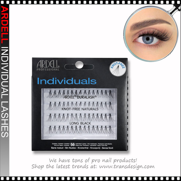 ARDELL DURALASH Individual Knot-Free Long, Black 72/Box