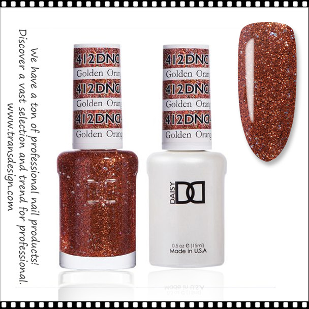 DND Duo Gel - Golden Orange Star  #412 