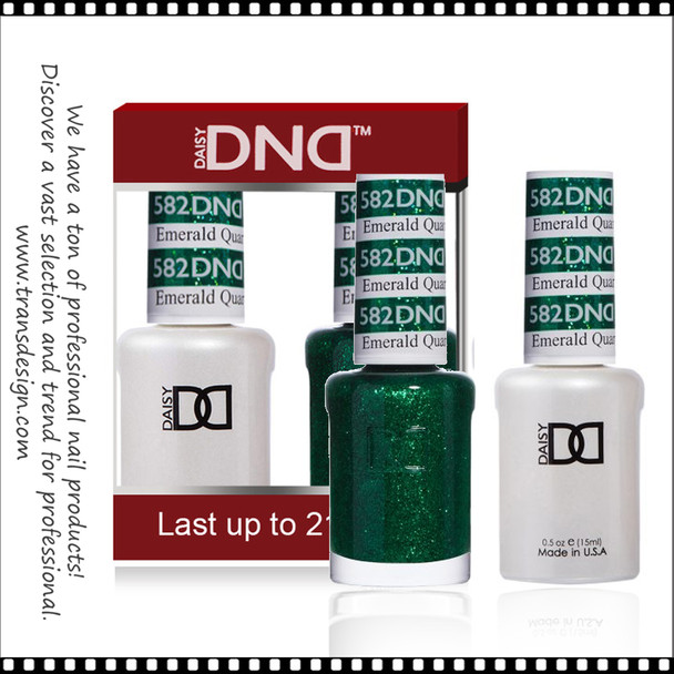 DND Duo Gel - Emerald Quartz #582 