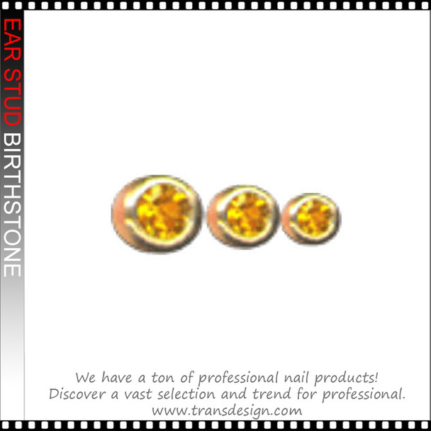 EAR STUD Birthstone November #211* EAR STUD Birthstone November #211*