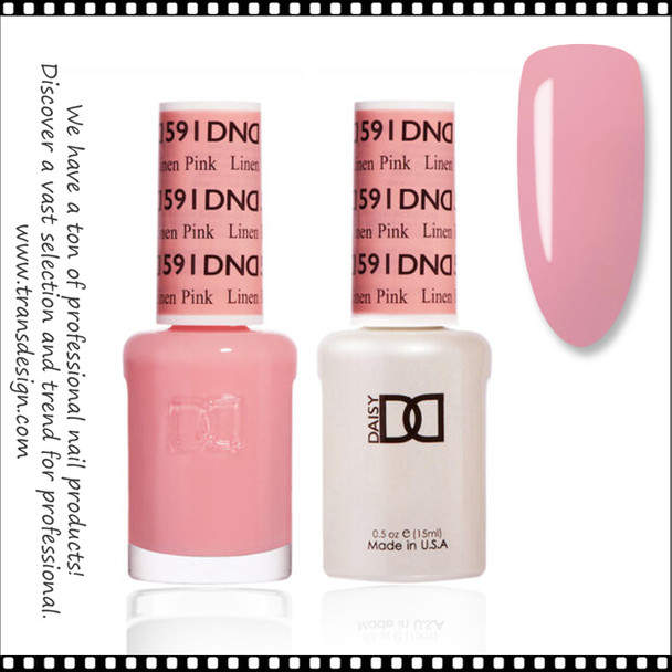 DND Duo Gel - Linen Pink #591 