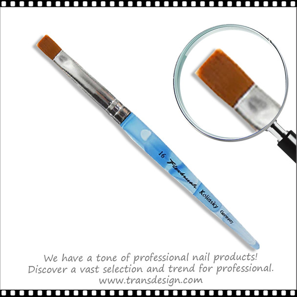 FLEXBRUSH KOLINSKY Blue Wave Acrylic Brush Flat