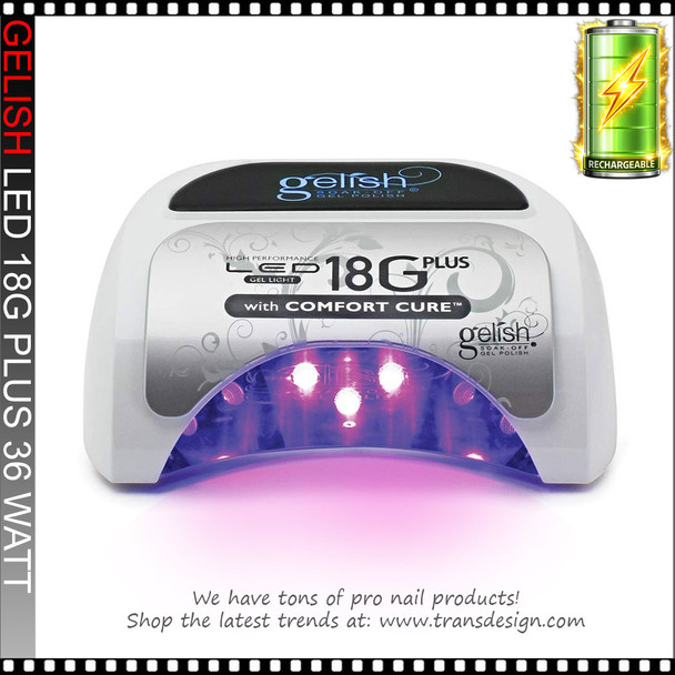 GELISH Lamp 18G Plus UV/LED Light  With Comfort Cure
