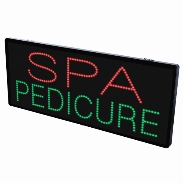 LED Sign - 2-In-1 | SPA PEDICURE ( Pick Up Only )