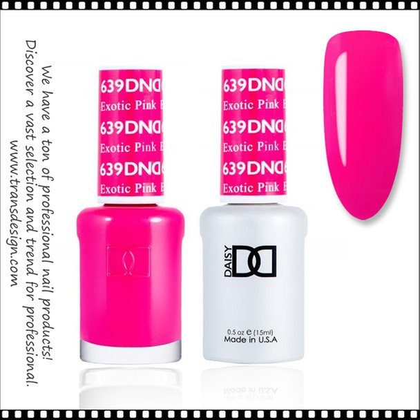 DND Duo Gel - Exotic Pink #639 