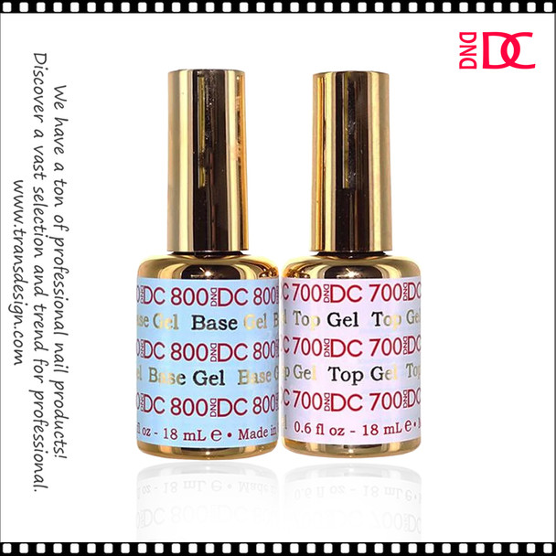 DND DC Duo - Base Gel  DC800 & Top Gel DC700