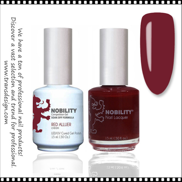 LECHAT NOBILITY Gel Polish & Nail Lacquer Set - Red Alluer