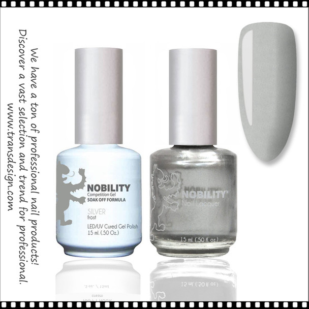 LECHAT NOBILITY Gel Polish & Nail Lacquer Set - Silver