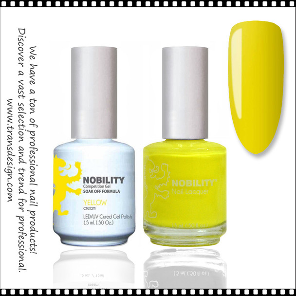 LECHAT NOBILITY Gel Polish & Nail Lacquer Set - Yellow