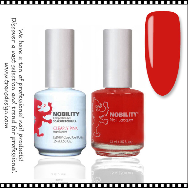 LECHAT NOBILITY Gel Polish & Nail Lacquer Set - Clearly Pink