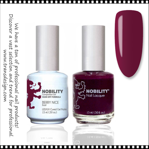 LECHAT NOBILITY Gel Polish & Nail Lacquer Set - Berry Nice