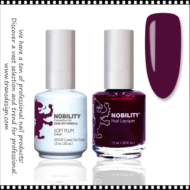 LECHAT NOBILITY Gel Polish & Nail Lacquer Set - Soft Plum