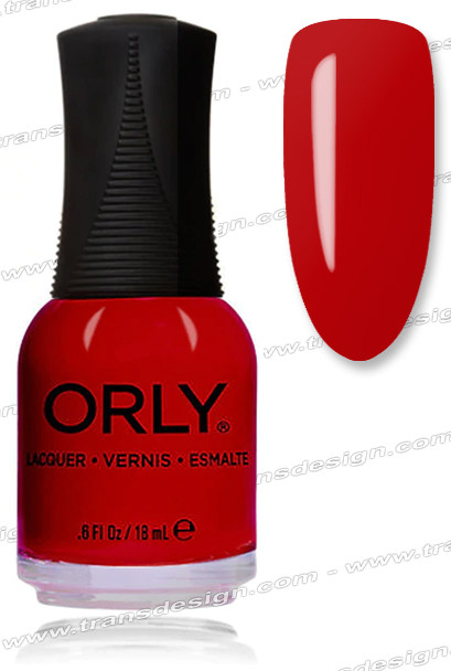 ORLY Nail Lacquer - Haute Red