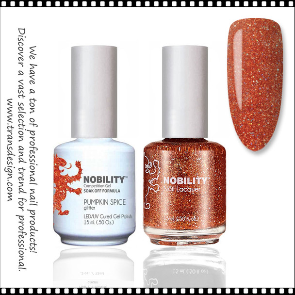 LECHAT NOBILITY Gel Polish & Nail Lacquer Set - Pumpkin Spice