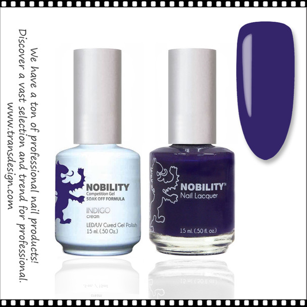 LECHAT NOBILITY Gel Polish & Nail Lacquer Set - Indigo