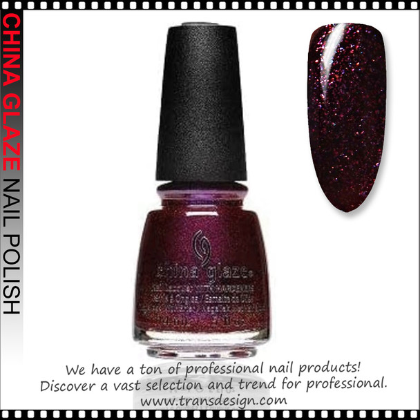CHINA GLAZE POLISH - Queen of Sequins*