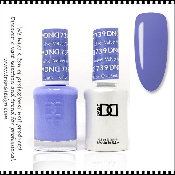 DND DUO GEL - Velvet #739 