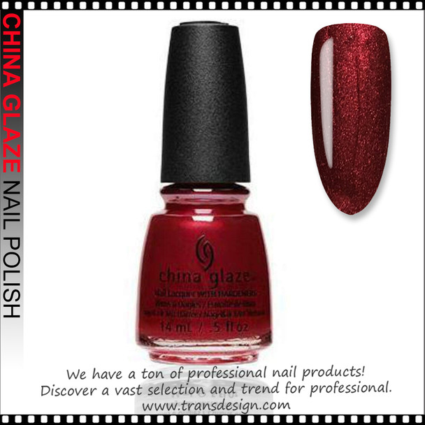 CHINA GLAZE POLISH  - Haute Blooded*