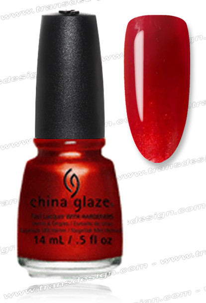 CHINA GLAZE POLISH -Red Pearl*