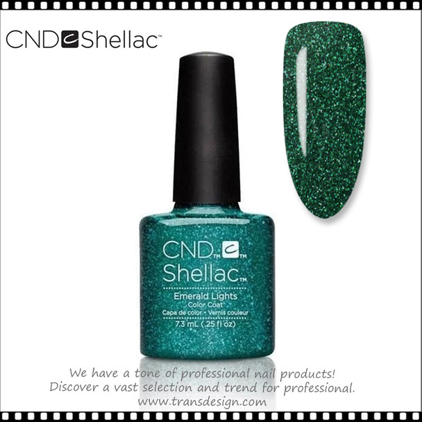 CND SHELLAC Emerald Lights 0.25oz.