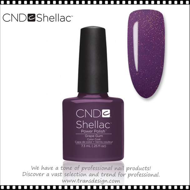 CND SHELLAC Grape Gum 0.25oz.