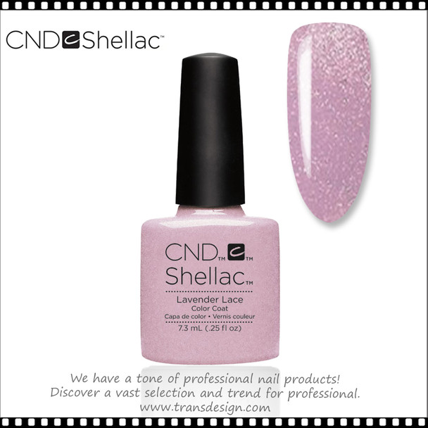 CND SHELLAC Lavender Lace 0.25oz.