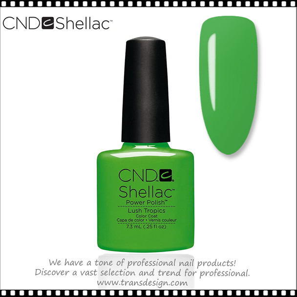 CND SHELLAC Lush Tropics 0.25oz.