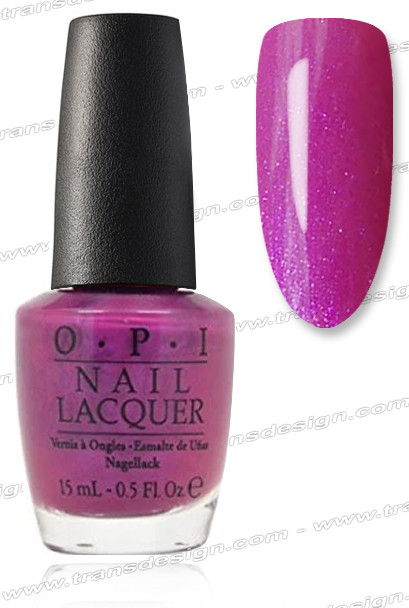 OPI NAIL LACQUER Plugged-in Plum NLB55