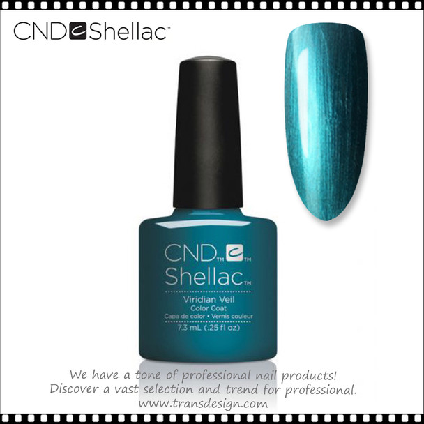 CND SHELLAC Viridian Veil 0.25oz.