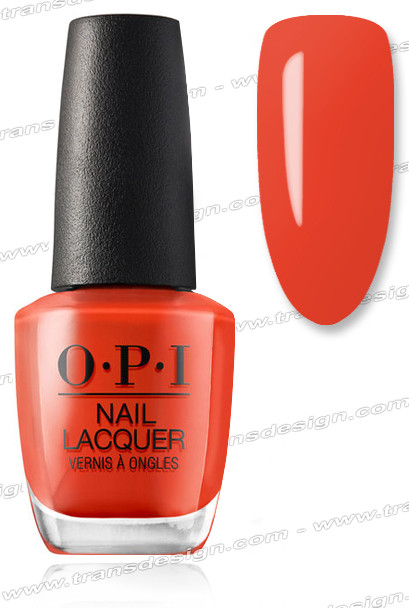 OPI NAIL LACQUER A Red-vival City NLL22