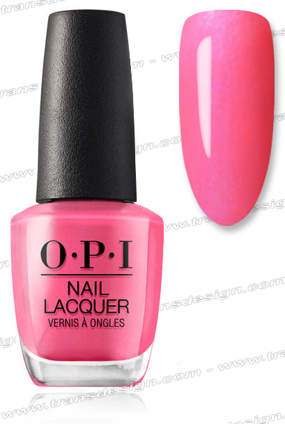OPI NAIL LACQUER Hotter Than You Pink NLN36