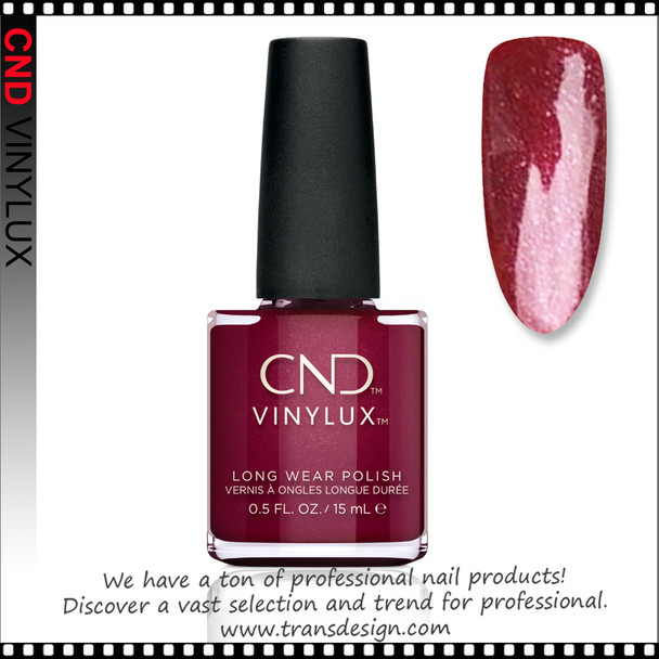 CND Vinylux - Rebellious Ruby  0.5oz.