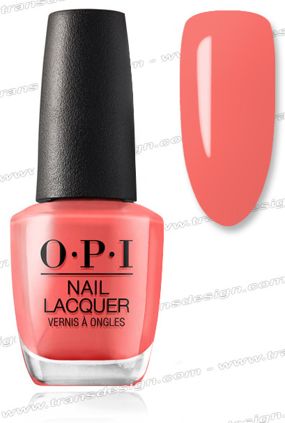 OPI NAIL LACQUER Tempura-ture is Rising! NLT89