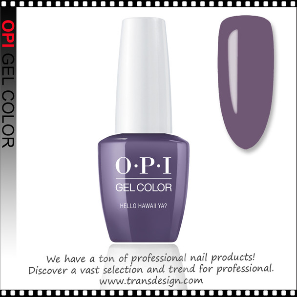 OPI GELCOLOR Hello Hawaii Ya? GCH73* - TDI, Inc