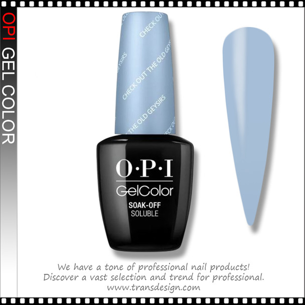 OPI GELCOLOR Check Out the OId Geysirs GCI60 *