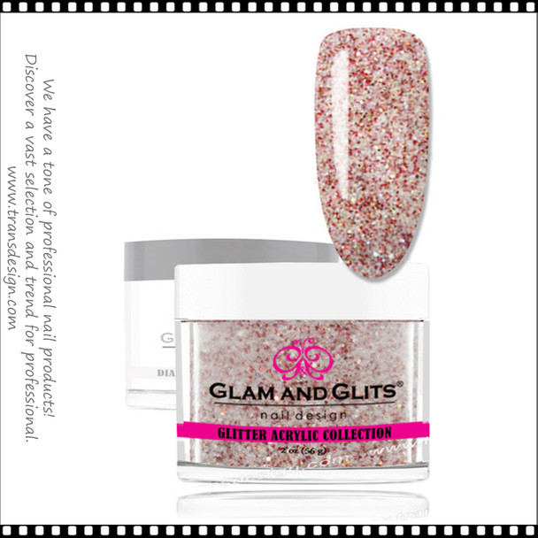 GLAM AND GLITS Glitter Collection - Red Jewel 2oz.