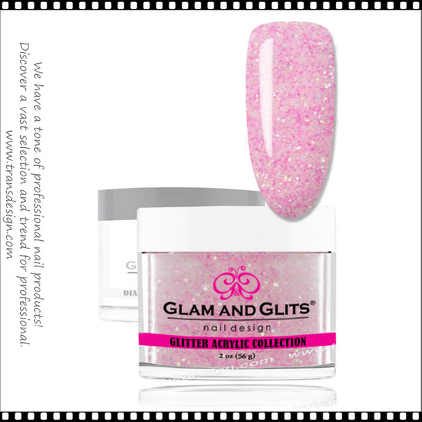 GLAM AND GLITS Glitter Collection - Hot Pink Jewel 2oz.