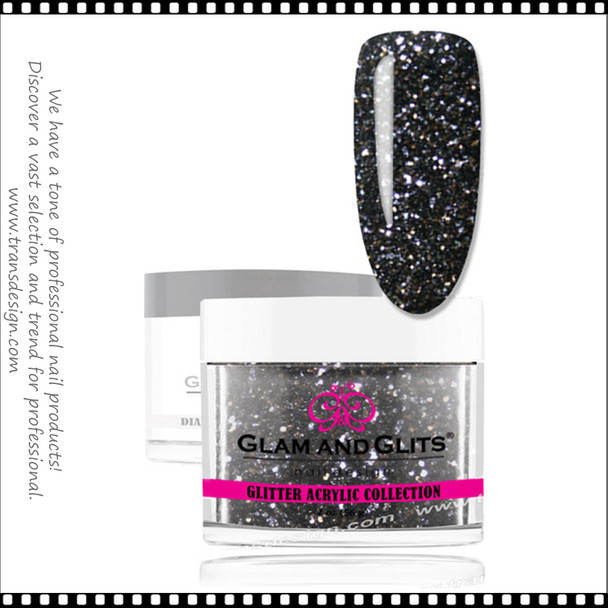 GLAM AND GLITS Glitter Collection - Gunmetal 2oz.