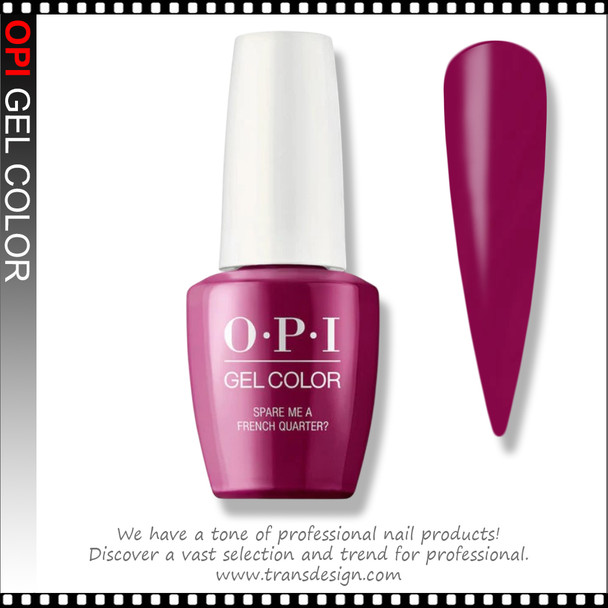 OPI GELCOLOR Spare Me A French Quarter? GCN55
