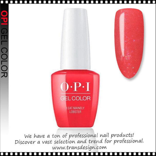 OPI GELCOLOR I Eat Mainely Lobster GCT30